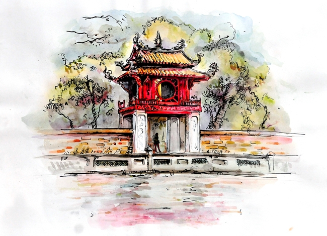 14 œuvres primées au concours «Esquisses du Temple de la Littérature»
